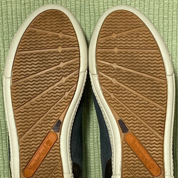 Timberland Earthkeepers Womens Blue/Brown Leather Lace Up Casual Shoes SZ US 8W - Picture 9 of 11